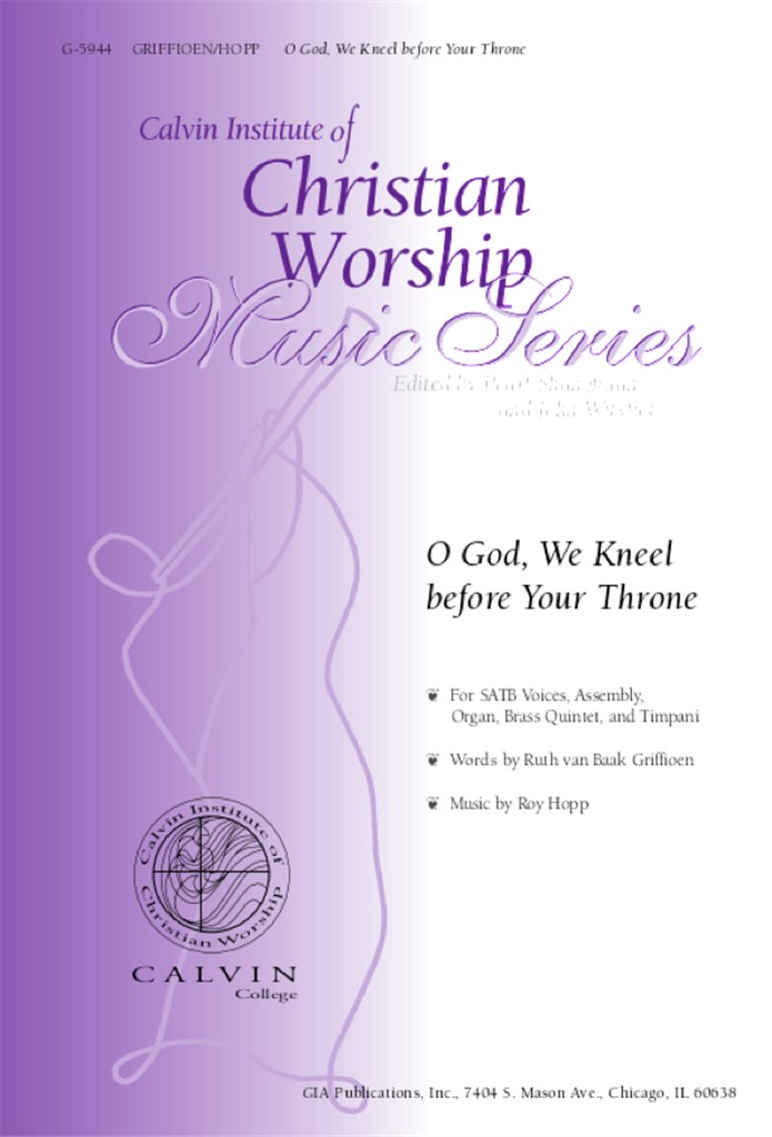 O God, We Kneel before Your Throne